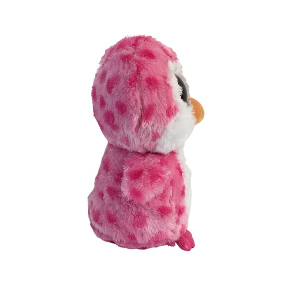 Ty Beanie Boos Juliet Pink Penguin 9" Plush Stuffed Animal Toy Heart w/Tags - Picture 6 of 11